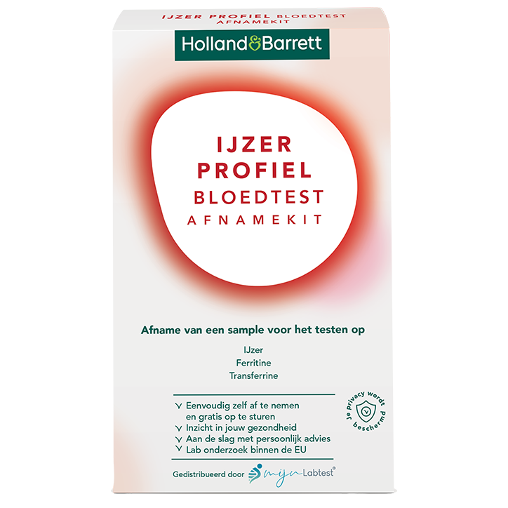 Holland & Barrett IJzerprofiel Bloedtest Afnamekit - 1 stuk-1