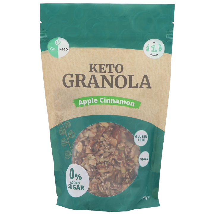 Go-Keto Granola Apple Cinnamon - 290g-1