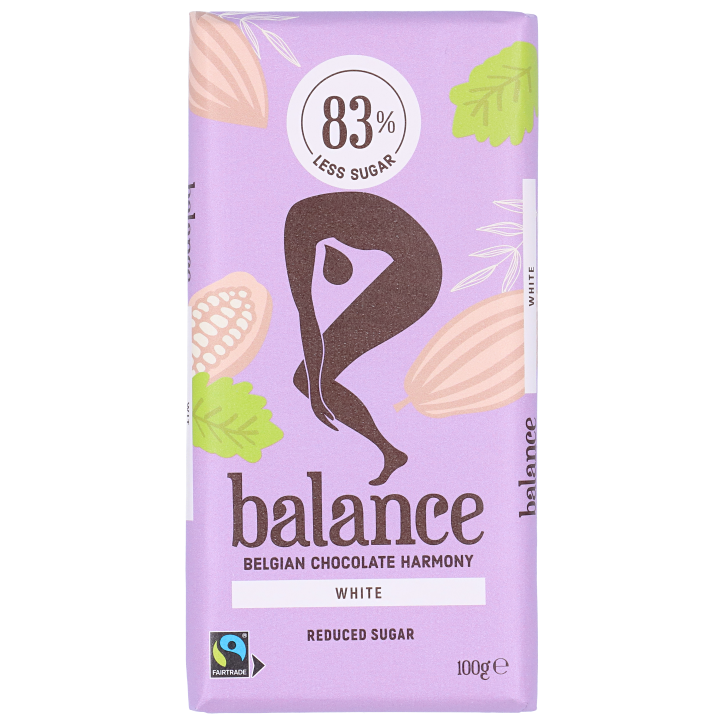 Balance Witte Chocoladereep - 100 g-1