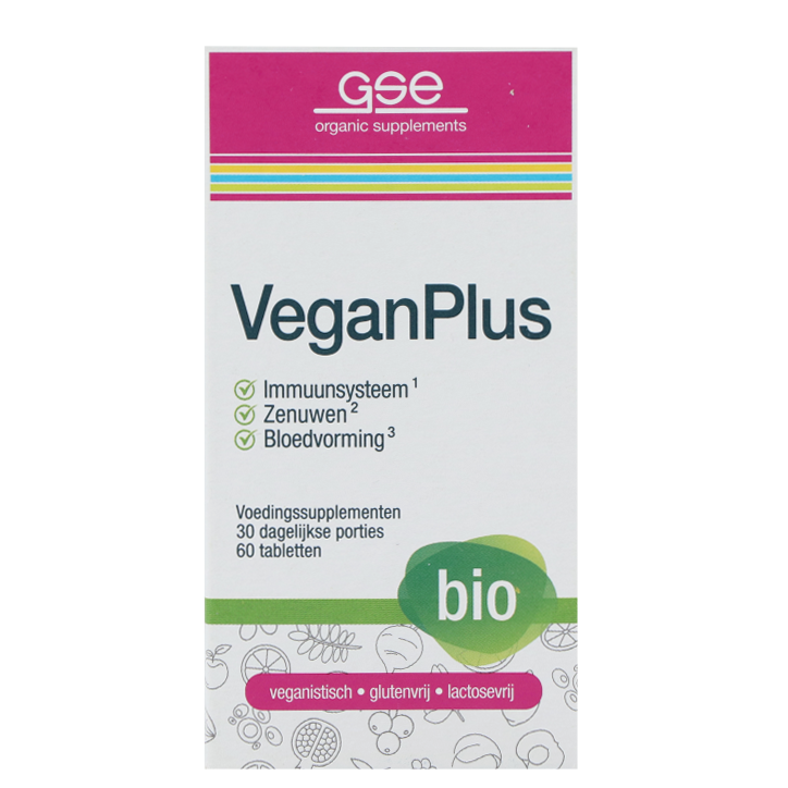 GSE VeganPlus - 60 tabletten-1