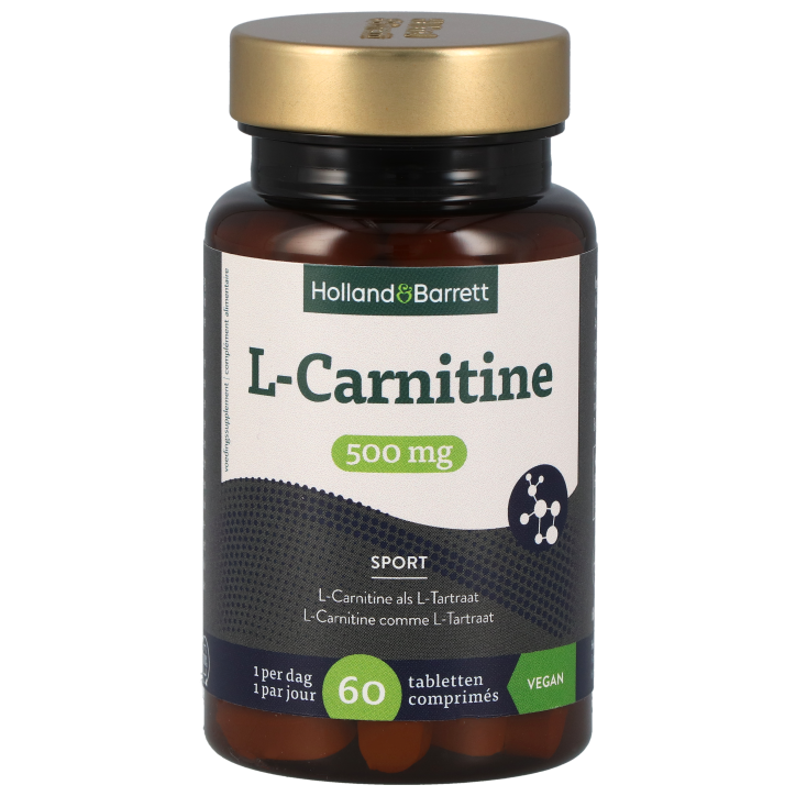 Holland & Barrett L-Carnitine 500mg - 60 tabletten-1