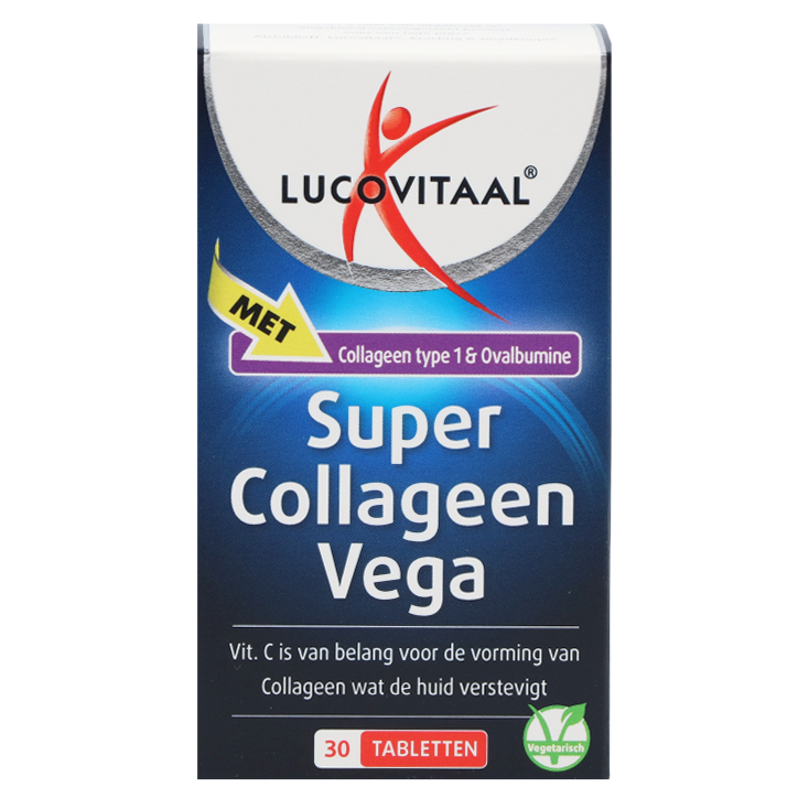 Lucovitaal Super Collageen Vega - 30 tabletten-1