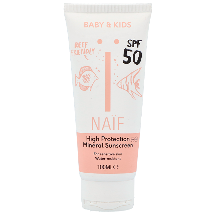 Naïf Baby & Kids High Protection Mineral Sunscreen SPF 50 - 100ml-1