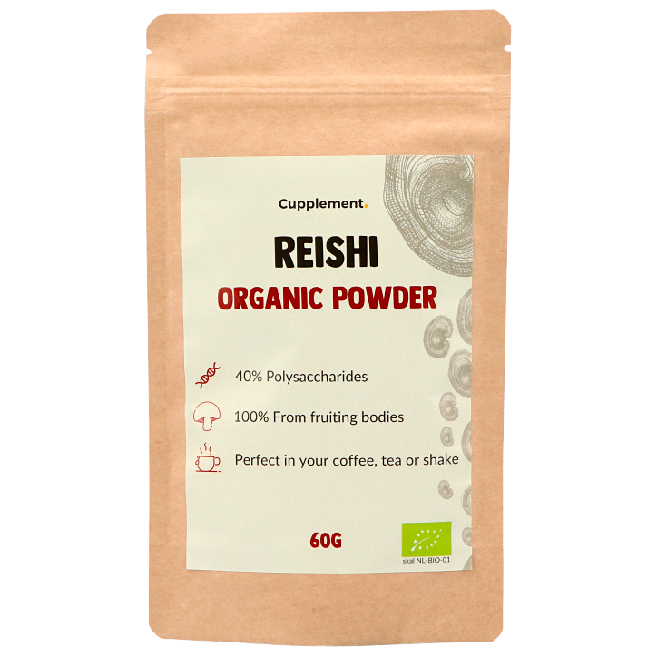 Cupplement Reishi Organic Powder - 60g-1