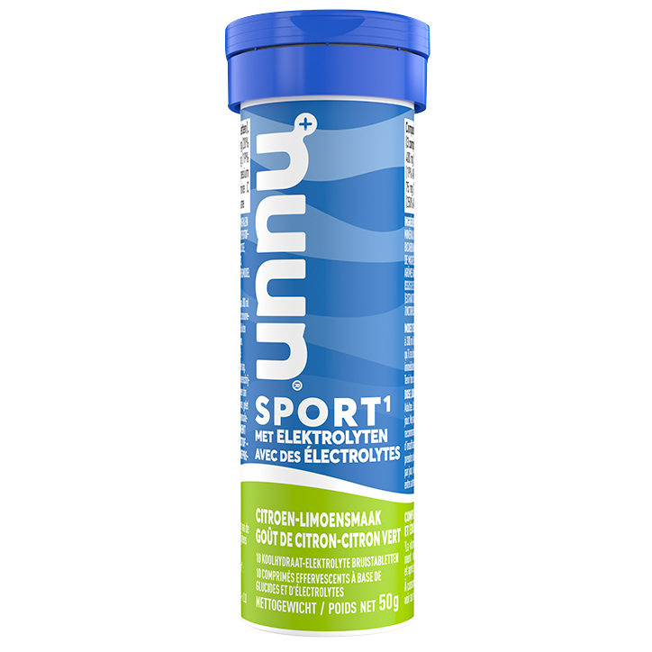 Nuun Sport Met Elektrolyten Citroen Limoen - 10 bruistabletten-1