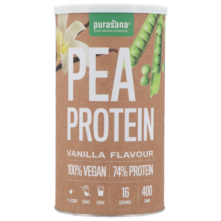 Purasana Vegan Pea Protein Vanille - 400g-1