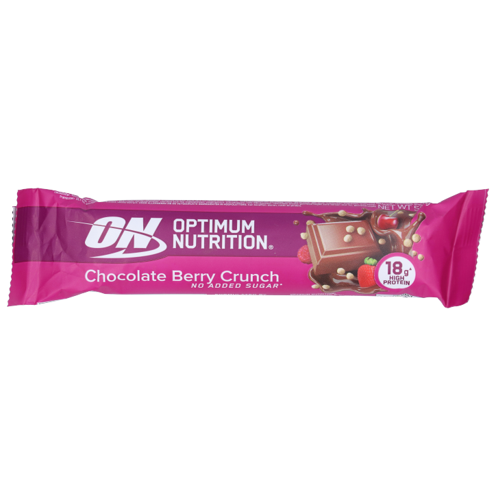 Optimum Nutrition Barre Protéinée Chocolat Baies Crunch - 55g-1