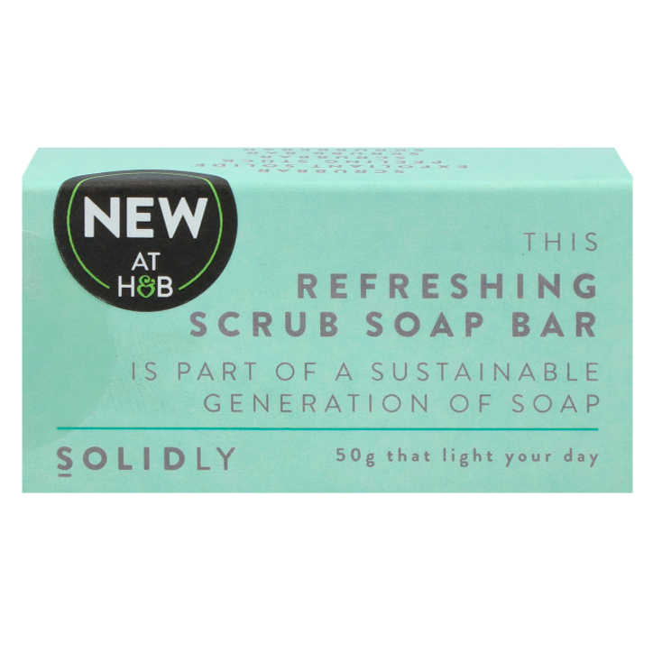 Solidly Scrub Soap Bar - 50g-1