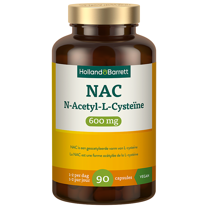 Holland & Barrett NAC N-Acetyl-L-Cysteïne 600mg - 90 capsules-1