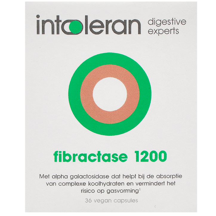 Intoleran Fibractase 1200 - 36 capsules-1