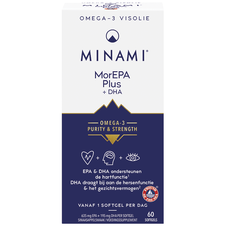 MINAMI Omega-3 MorEPA Plus + DHA - 60 softgels-1