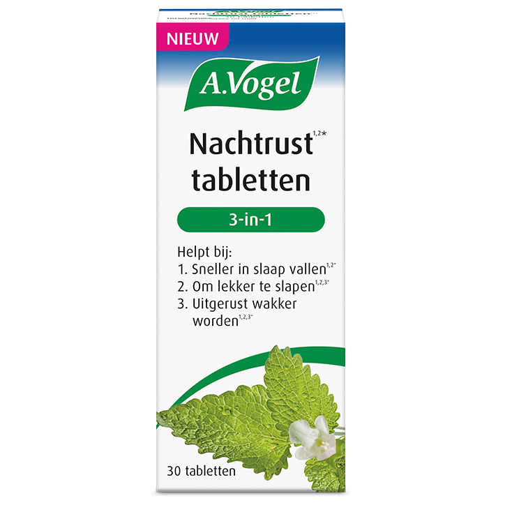 A.Vogel Nachtrust tabletten 3-in-1 - 30 tabletten-1