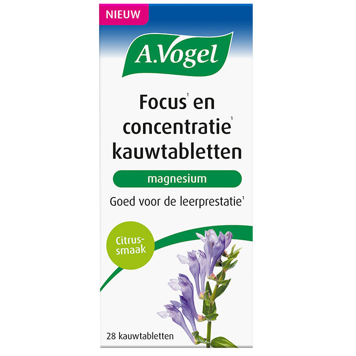 A.Vogel Focus¹ & Concentratie¹ kauwtabletten - 28 tabletten-1