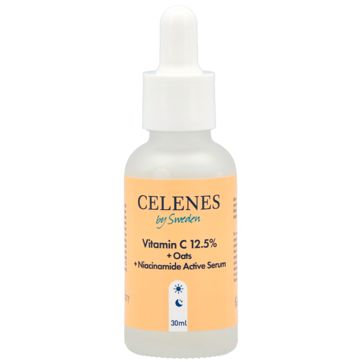Celenes Vitamin C 12,5% + Oat + Niacinamide Serum - 30ml-1