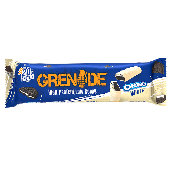 Grenade Barre Protéinée Oreo Blanc - 60g-1