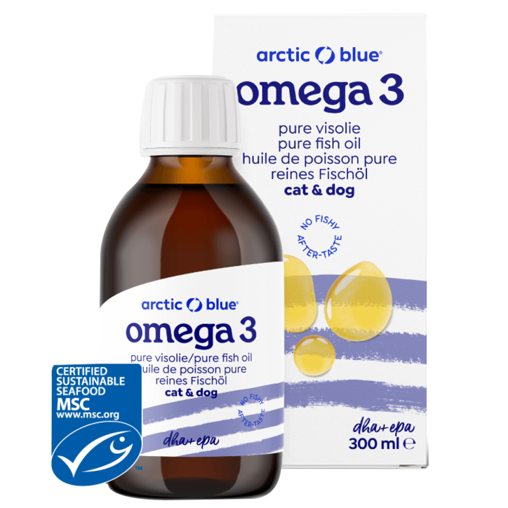 Arctic Blue Omega 3 Visolie Dier DHA en EPA – 300 ml-1