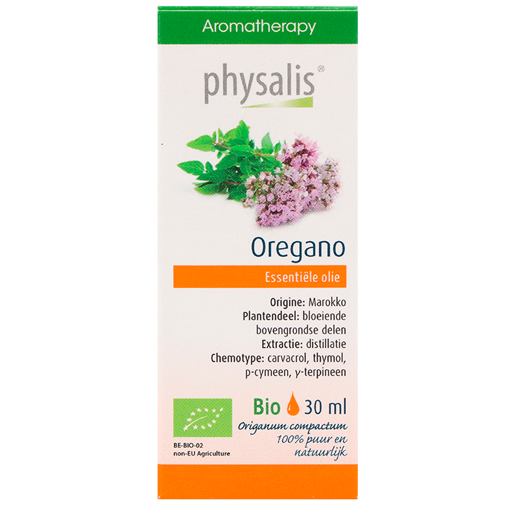 Physalis Essentiële Olie Oregano Bio - 30ml-1