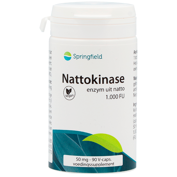 Springfield Nattokinase Enzyme 50mg - 90 capsules-1