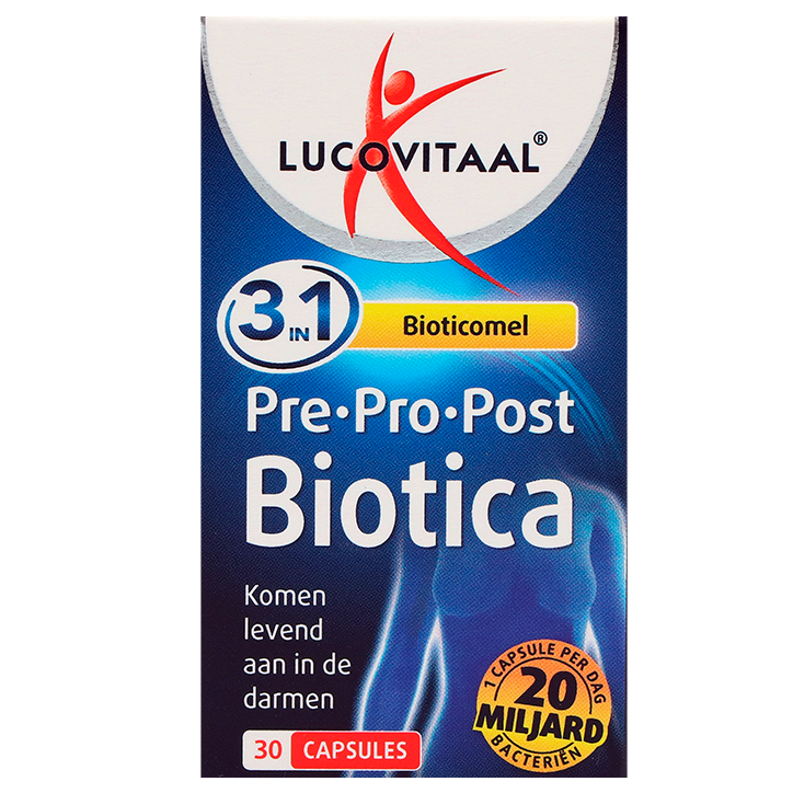 Lucovitaal Pre Pro Post Biotica - 30 capsules-1