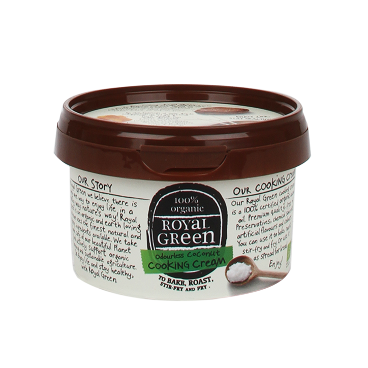 Royal Green Coconut Cooking Cream Bio - 250ml-1