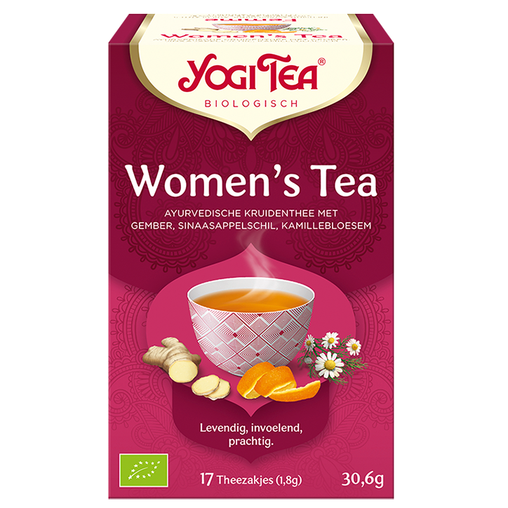 Yogi Tea Women's Tea Bio (17 Theezakjes)-1
