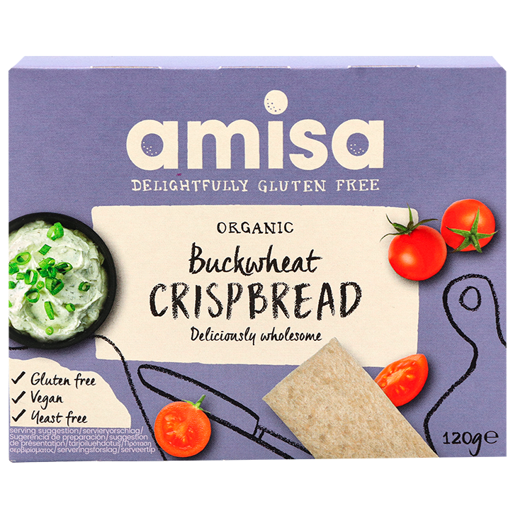 Amisa Boekweit Crackers - 120g-1