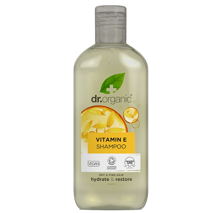Dr Organic Shampoing à la vitamine E 265 ml-1