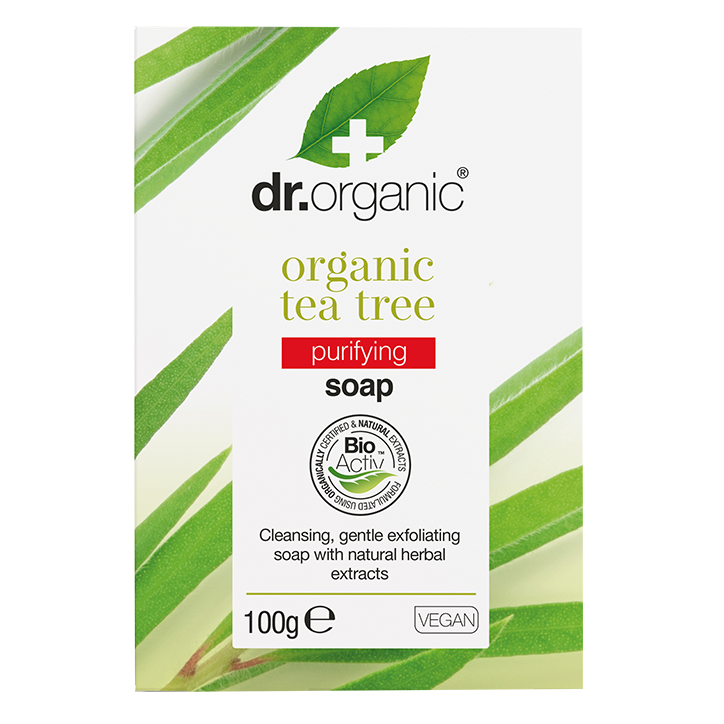 Dr. Organic Tea Tree Soap - 100g-1