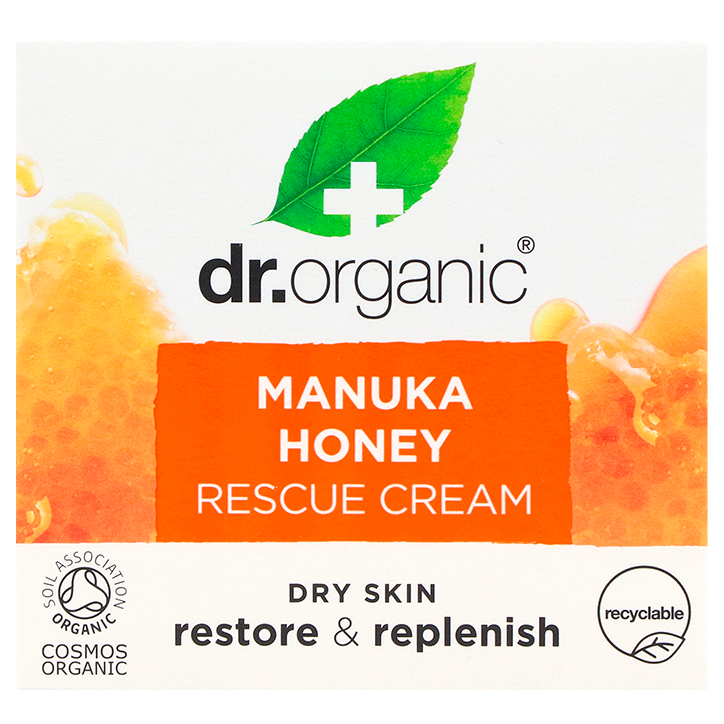 Crème Rescue Dr. Organic au Miel de Manuka 50 ml-1