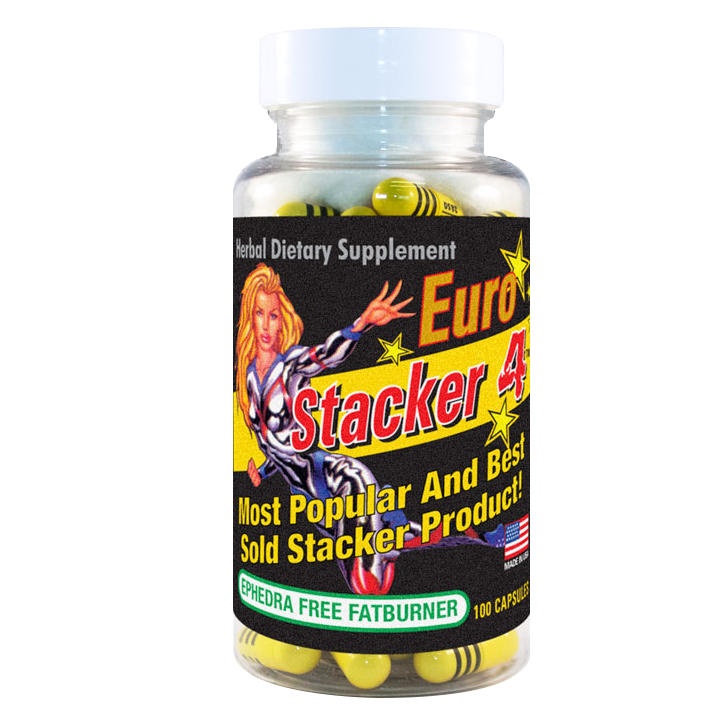 Stacker 4 Ephedra Free Fatburner (100 Capsules)-1