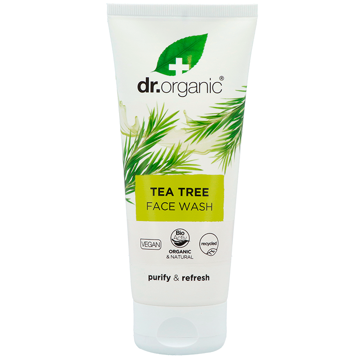 Dr. Organic Tea Tree Face Wash - 200ml-1