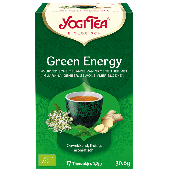 Yogi Tea Thé vert énergie Bio (17 sachets)-1