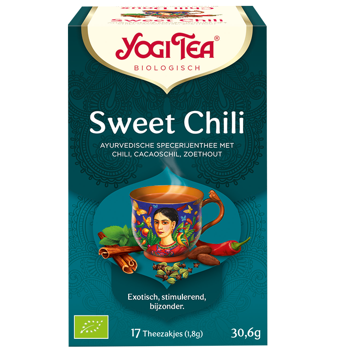 Yogi Tea Sweet Chili Bio (17 Theezakjes)-1