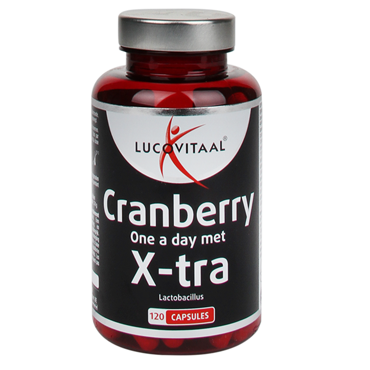 Lucovitaal Cranberry+ X-Tra Forte (120 Capsules)-1