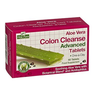 Aloe Vera Colon Cleanse Advanced Tablets With Usb
