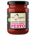 Mr Organic Italian Chilli & Garlic Pesto 130g