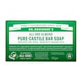 Dr Bronner All-One Almond Pure-Castile Bar Soap 140g