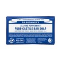 Dr Bronner All-One Peppermint Pure-Castile Bar Soap 140g