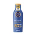 Nivea Sun Protect & Moisture Sun Cream Lotion SPF 50+ 200ml