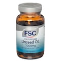 FSC Cold Pressed Linseed Oil 50 Capsules 1000mg
