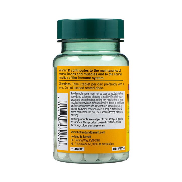 Vegan Vitamin D Ug Tablets Holland Barrett