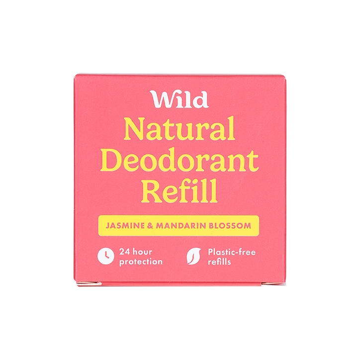 WILD Jasmine Mandarin Blossom Natural Deodorant Refill 40g Holland