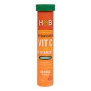 Holland & Barrett Vitamin C, Vitamin B & Zinc 20 Effervescent Tablets