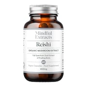 Mindful Extracts Organic Reishi Mushroom 60 Vegan Capsules
