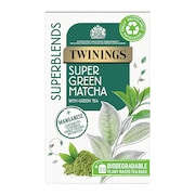 Superblends Super Green Matcha Tea Bags 20 Tea Bags