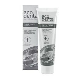 Ecodenta Triple Force Toothpaste with White Clay 100ml