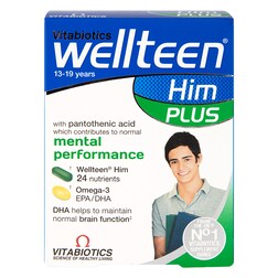 Vitabiotics Wellteen Him Plus 56 Tablets
