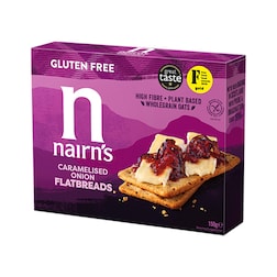Nairn's Gluten Free Caramelised Onion Flatbreads 150g