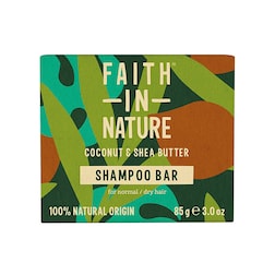 Faith in Nature - Shampoo Bar Coconut & Shea Butter 85g