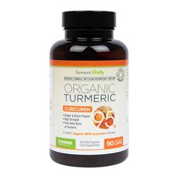 Turmeric Vitality Organic Turmeric Curcumin95 90 Capsules
